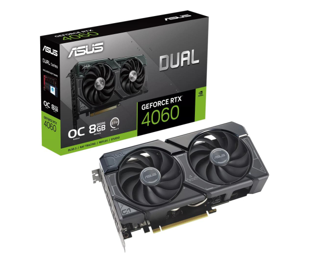 ASUS GeForce RTX 4060 Dual OC 8GB GDDR6 - 1156882 - zdjęcie
